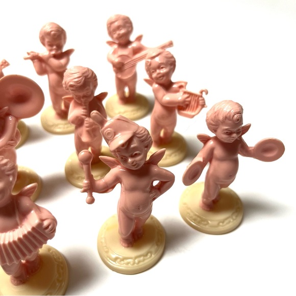 Vintage Angel Cherub Orchestra Marching Band 1950s Hartland Plastics - Picture 3 of 7